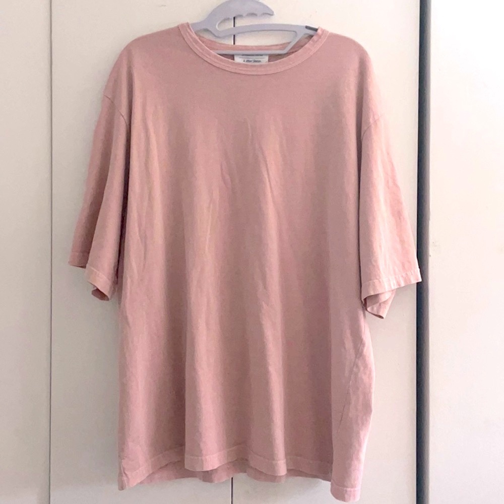 & Other Stories- Oversized Organic cotton tee